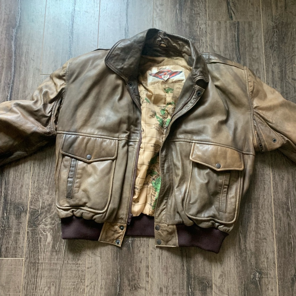 WW2 pilot Vintage bomber jacket